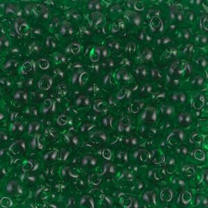 Drop Beads de Miyuki DP-146 transparent vert 5g