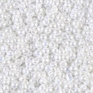 Drop Beads de Miyuki DP28-420 perle blanche ceylon 5g