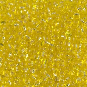 Drop Beads from Miyuki DP28-6 silverlined yellow 5g