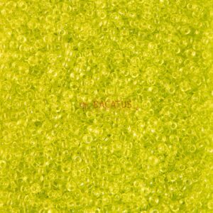 Miyuki Rocailles 11-143 chartreuse transparente 9.9g
