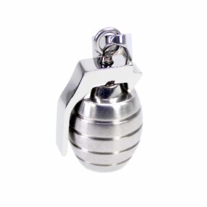 Pendant without chain hand grenade grenade stainless steel 17×12 mm