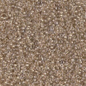 Miyuki Rocailles 15-1521 sparkle beige lined crystal (wie DB 907) 5g