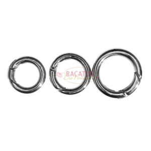 Round carabiner round ring stainless steel size selection