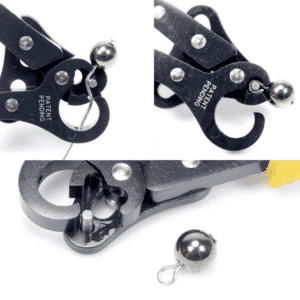 Pliers for bending eyelets 2.25mm one step looper