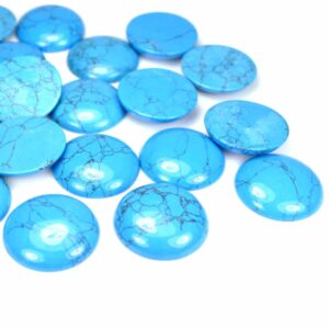 Turquoise cabochon 30 mm, 1 piece