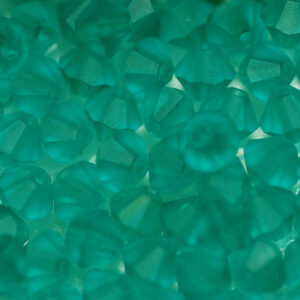 Crystal beads Bicone PRECIOSA blue zircon matt 3 – 6 mm