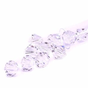 Perles de cristal Bicone PRECIOSA cristal 3-10 mm
