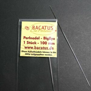 Aiguille perle Big Eye de BACATUS 10cm à ouvrir