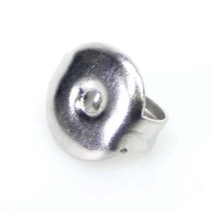 Earring plug earring wing stopper stainless steel Ø 5-7 mm 10 pieces