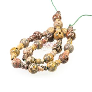 Guru beads jasper gray 2-part 10mm, 1 x