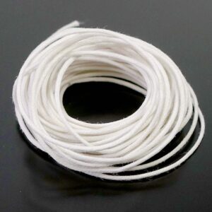 (0.15-0.3 € / m) Waxed cotton cord 1.0 mm