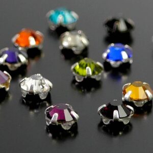 Perles en cristal de verre « Roses Viva » de la sélection de couleurs Preciosa 4mm