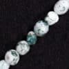 Gemstone selection nugget shiny size selection, 1 strand - Construction agate, 6x8mm